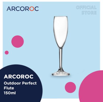 Gelas Kaca Arcoroc Outdoor Perfect Flute 150ml - 6pcs